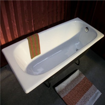 China Manufacturer Embedded Iron Cast Bathtub For Hot Bath