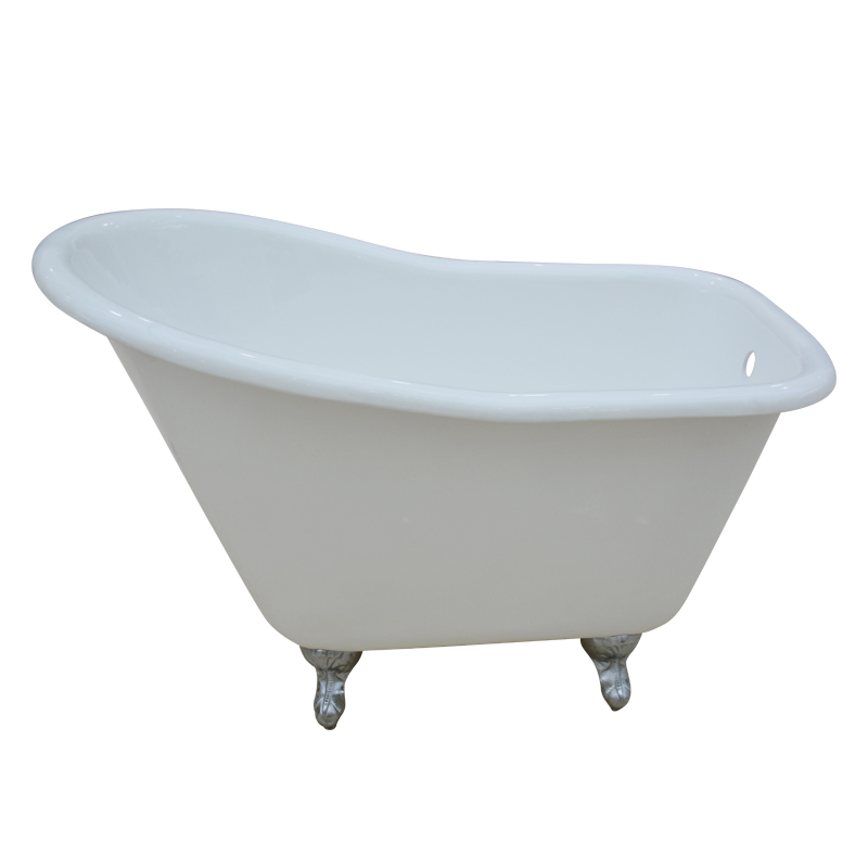 small  freestanding claw foot bath tub for kids